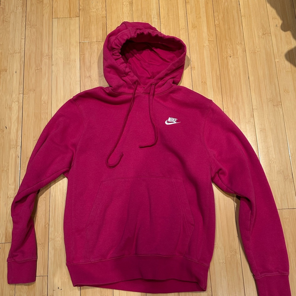 Nike women’s hot pink hoodie